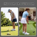 PGM Junior Youth Putter Golf Club Right Handed, Stainless Steel Putter with Enhanced Control for Age 10-15, Black Orange JRTUG006