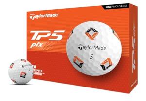 TaylorMade Golf 2024 TP5 PIX Golf Balls ONE Dozen