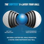 TaylorMade Golf 2024 TP5 PIX Golf Balls ONE Dozen