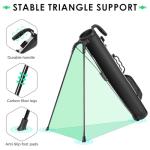 Findway Golf Stand Bag, Small Golf Bag for The Driving Range, Par 3 and Executive Courses, Lightweight Golf Club Carry Bag with Ball Holder and Pockets for Men Women