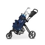 KVV Junior Golf Clubs Set Ages 6-8, Complete Kids Golf Set with Lightweight Stand Bag, Driver, Hybrid, Irons & Putter Right Handed for Girls & Boys (Navy, Ages 6-8)