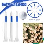 Mudder 600 Pack Golf Tees Bulk Wooden Golf Tees Multicolor Wood for Men Balls Accessories (3-1/4 Inch,Blue,White)