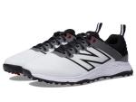 New Balance Men's Fresh Foam Contend v2 Golf Shoe, 12 4E, White/Black