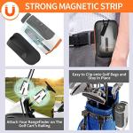 CALPOWER Golf Rangefinder with Slope - 7X Magnification 1200 Yards Waterproof Laser Golf Rangefinder with Magnet - Flag Lock Vibration Rechargeable