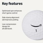 Amazon Basics Core Soft Golf Balls, 12-Pack, White