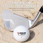 PGM 3 Club Wedge Set for Men Right Handed with 52 56 60 Degrees, CNC Milled Full Face Approach Stand Lob Golf Wedge for High Forgiveness and Spin