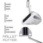 PGF Men's Mustang MK7 Complete Golf Club Package Set [Hand: Right] [Length: Standard] [Flex:Regular][14-Pieces]