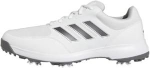 adidas Men's Tech Response 3.0 Golf Shoes, Footwear White/Dark Silver Metallic/Silver Metallic, 10.5