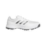 adidas Men's Tech Response 3.0 Golf Shoes, Footwear White/Dark Silver Metallic/Silver Metallic, 10.5