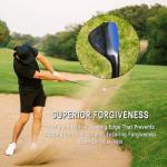 Yamato Left Handed Golf Wedge Set: 52, 56, 60, 72 Degree Forged Gap, Sand, Lob Wedge with Milled Face for High Spin