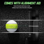 PGM Men's Complete Golf Club Sets - 12 Pieces - 3 Wood (#1,3,5), 1 Hybrid (#4H), 6 Irons(#5,6,7,8,9,PW), 1 Sand Wedge (52°), 1 Putter - Golf Stand Bag, Right Handed+1Inch