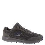 Skechers Men's Elite 5 Range Relaxed Fit Waterproof Spikeless Golf Shoe, Charcoal/Navy, 13