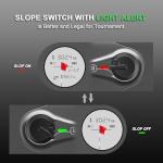 Golf Rangefinder with Slope, 7X Magnification High Transmittance, 1300 Yards Laser Range Finder for Golf Hunting Range Distance Measurement Flag Pole Lock Vibation (Grey)