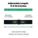 Crilano Golf Swing Training Aid, Adjustable 2026 Essential Golf Training Ball Smart Ball Golf Accessories Fix Chicken Wing Improve Swing Stability Assist Golf Swing Trainer for Beginner (T1)