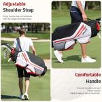 Beutyal Cart Golf Bag 15 Way Organizer Divider Golf Cart Bags Lightweight Golf Club Bags for Men Women with Cooler, Rain Cover