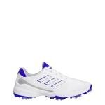adidas Men's ZG23 Golf Shoes, Footwear White/Lucid Blue/Silver Metallic, 11.5