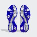 adidas Men's ZG23 Golf Shoes, Footwear White/Lucid Blue/Silver Metallic, 11.5