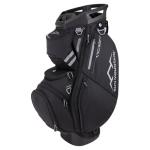 Sun Mountain Men's C130 Lightweight Cart Golf Bag 14-Way Top - 11 Pockets, Smart Dual Strap System, Push-Electric-Riding Cart Compatible Compression Base, 2025 Model - Black