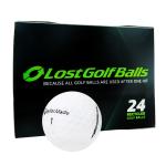 LostGolfBalls - SpeedSoft Mint Quality Used Golf Balls for Taylormade Golf, 5A, 24 Pack
