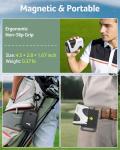 Acer Pro Golf Rangefinder with Slope Switch, Pin Lock Vibration - 1200 Yards Laser Range Finder Golf, 7X Magnification, Rechargeable Battery with Magnet Stripe, IP54 Waterproof, Golf Gifts for Men