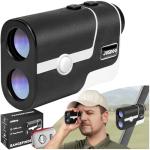 JUSDOO Golf Rangefinder with Slope, 1200 Yards Laser Rangefinder for Golfing and Hunting, 7X Magnification with High-Precision, Flag Pole Locking Vibration, Rechargeable Battary, with Carrying Case