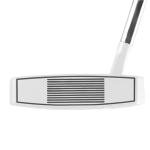 Orlimar Golf F5 Mallet Putter, White, Slant Neck Naked Top Line, Right Handed, 35 Inch with Midsize Grip and Headcover