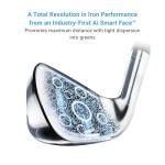 Callaway Golf Paradym AI Smoke HL Iron Set (Right Hand, 6-PW,AW, Steel, Regular)