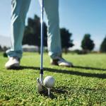 Sosation 200 Pieces Bamboo Golf Tees 3-1/4'' Inch Wooden Golf Tees Reduce Friction and Side Spin(White and Blue)