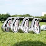 PGM 18 Pieces Men's Complete Golf Club Set with Driver, Fairway, Hybrid, Irons, Putter, Stand Bag & Headcovers - Ideal for Beginners (Standard)