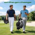 1GoTo-G 7-Way Golf Stand Bag - Lightweight Golf Club Bags with 7 Full-Length Dividers, Cooler, Rain Hood for Men and Women