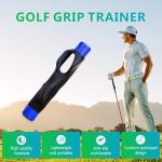 XIDEAEO Golf Grip Trainer, Golf Training Aid for Enhance Grip Strength and Swing Technique for Superior, Grip Trainer GolfClub to Help Train Correct Hand Position, Portable and Durable