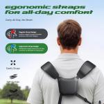 1GoTo-G 7-Way Golf Stand Bag - Lightweight Golf Club Bags with 7 Full-Length Dividers, Cooler, Rain Hood for Men and Women