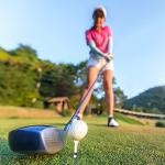 Sosation 200 Pieces Bamboo Golf Tees 3-1/4'' Inch Wooden Golf Tees Reduce Friction and Side Spin(White and Blue)