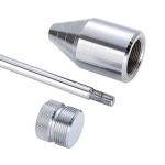 Mile High Life Golf Tempo Trainer | Golf Grip Trainer | Golf Swing Training Aid | Two Weight Configuration Options | for Right-Handed Golfer