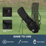 BeyBay Golf Stand Bag - Lightweight Golf Bags for Men & Women, Standing Golf Bag Holds 14 Golf Clubs - 14-Way Dividers with Premium Materials & Magnetic Pocket
