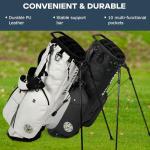 BeyBay Golf Stand Bag - Lightweight Golf Bags for Men & Women, Standing Golf Bag Holds 14 Golf Clubs - 14-Way Dividers with Premium Materials & Magnetic Pocket
