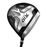 PGM Men's Complete Golf Club Sets - 12 Pieces - 3 Wood (#1,3,5), 1 Hybrid (#4H), 6 Irons(#5,6,7,8,9,PW), 1 Sand Wedge (52°), 1 Putter - with Golf Stand Bag - Titanium Club Head, Graptlite Shaft