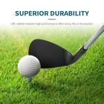 T WINSOLOGY Golf Wedges Set, 52/56/60 Degree Wedges Golf Clubs for Men and Women,Sand Wedge,Pitching Wedges for Men Right Hand,Golf Gift (Black/Green)