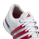 adidas Men's Tour360 24 Golf Shoes, Footwear White/Better Scarlet/Royal Blue, 9