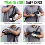 GAIARENA Golf Trail Arm Swing Aid Slider Golf Training Aid, Trainer Equipment to Eliminate Slices & Chicken Wing Swing, Gifts for Men Women Beginner Golfers【Right Handed Golfers】