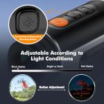 LAZYCAT Golf Rangefinder with Slope,1200 Yards Laser Range Finder Golfing Dimmable,Range Finder Golf 7X Magnification,Flag Lock Vibration,Measure Speed,Rechargeable with Magnet,Golf Gifts for Men