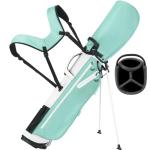 Full Choice Lightweight Golf Stand Bag with 4-Way Full-Length Dividers, Softed Dual Straps & Stand – Ideal Golf Carry Bag for Women and Men, Great for Pitch n Putt Golf Clubs Bag, Mint