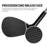 Roykaw Forged Golf Wedge Set 52/56/60 Loft Full Face Gap Wedge, Sand Wedge Lob Wedge, 3 PCS