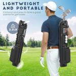 Findway Golf Stand Bag, Upgraded Par 3 Golf Bag Pitch n Putt Small Golf Bag with Ball Holder and Cooler Bag, Lightweight Golf Carry Bag for Men Women