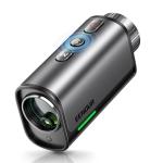 EENOUR Golf Range Finder with Slope, 1200 Yards Golf Laser Rangefinder,Compact RangeFinder Golf with Pole Lock Vibration,7X Magnification,23MM Large Objective Lens,Rechargeable IP54 Waterproof(Black)