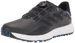 adidas Men's S2G Spikeless BOA Golf Shoes, Core Black/Grey Six, 7