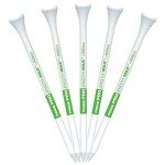 PRIDE PROFESSIONAL TEE SYSTEM PROLENGTH MAX 4" WHITE GOLF TEES - 3 BAGS