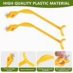 KISEER 2 Pcs Golf Training Aids Swing Trainer Tool Golf Accessories (Yellow)