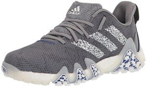 adidas Men's CodeChaos 22 Spikeless Golf Shoes, Grey Three/Footwear White/Grey Six, 15
