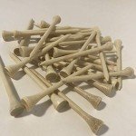 500 Premium 3 1/4 inch Bamboo Golf Tees Professional Grade, biodegradeable, high Performance, Bulk Pack